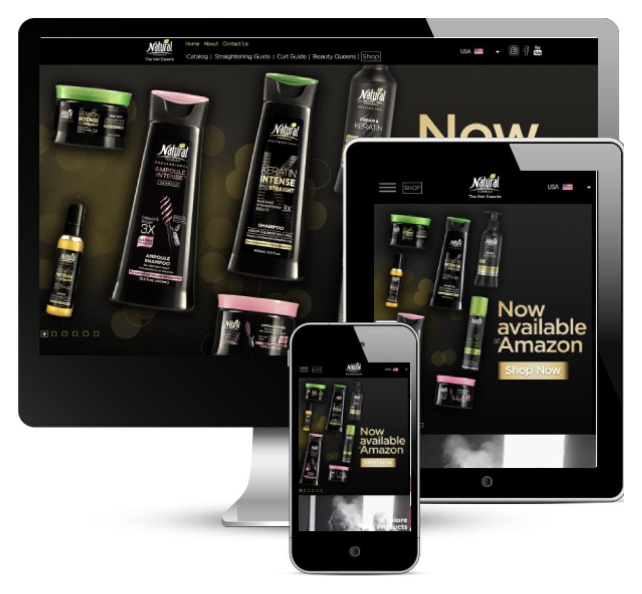 Natural Formula website
